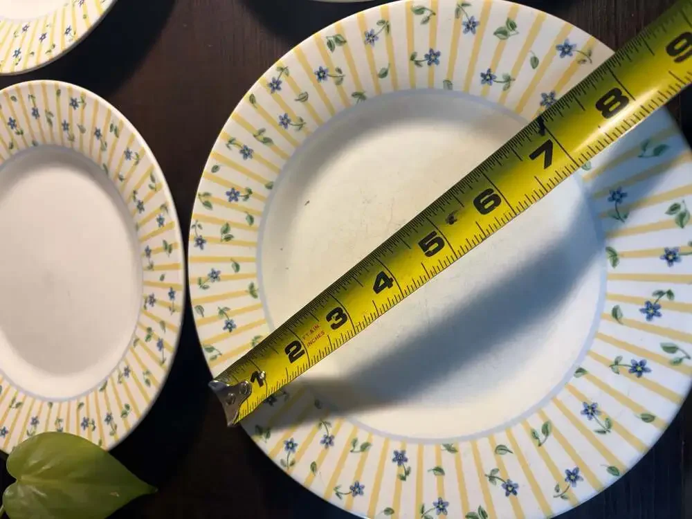 Pfaltzgraff Melissa Floral 8-inch Salad Plates Set of 4